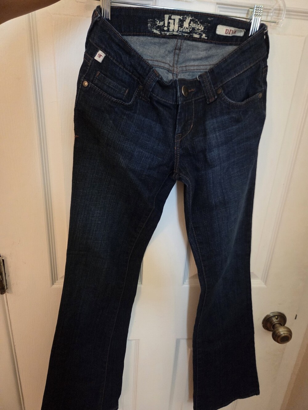 LA !iT Diva Dark Blue Bootcut Women’s Jeans